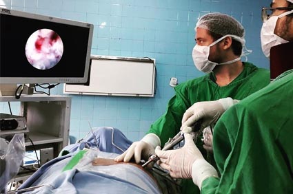 Videoendoscopia da Coluna